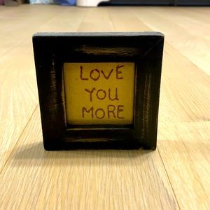 🎀 “Love You More” Decor